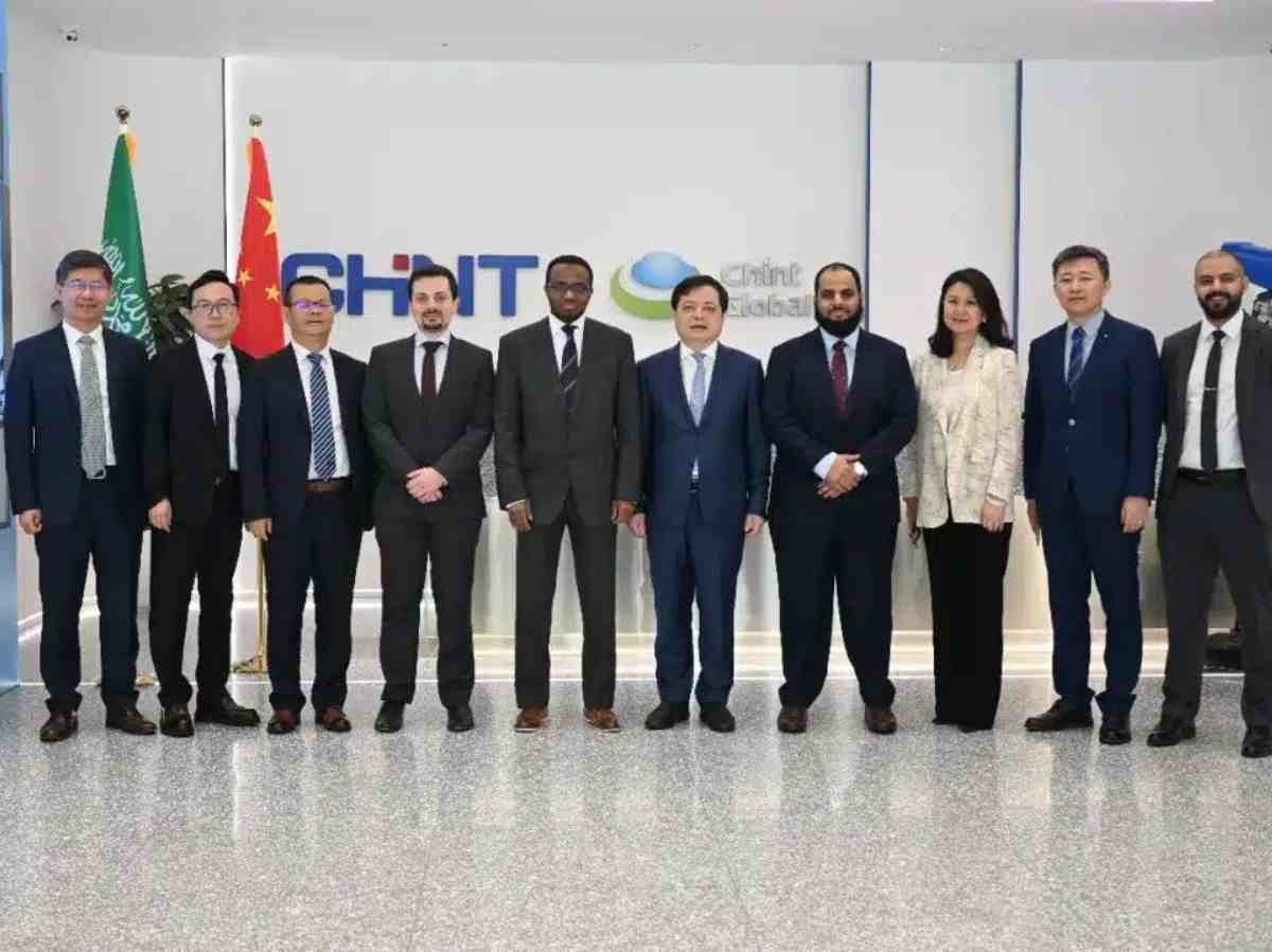 Fuad Mosa, KSA’s Deputy Minister of Energy, Visited CHINT