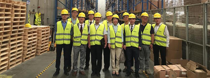 Chinese Counselor in Egypt Wang Yi Visiting CHINT Factory in Egypt