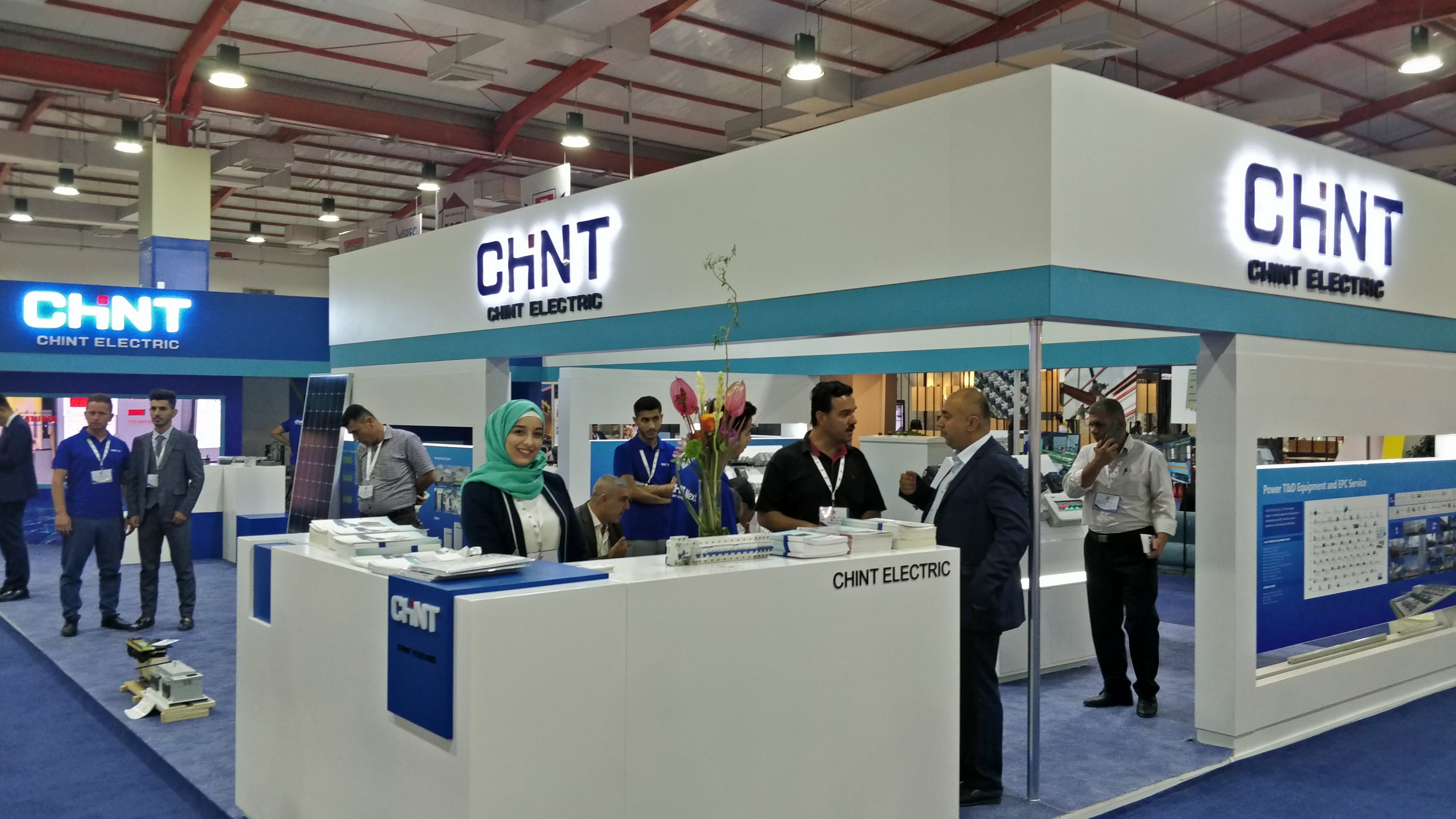 Ultra high popularity, CHINT appeared in the Iraq IREIF