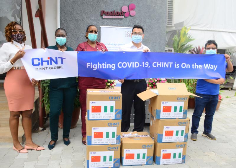 Through thick and thin: CHINT donated masks to Nigeria